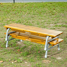 Wisdom Outdoor Stacking Benches - Education