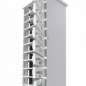 LapCabby Lyte 15H Multi Door Tablet Charging and Storage Cabinet - Education