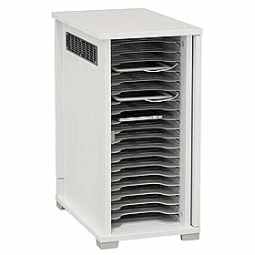 LapCabby Lyte 20H Single Door Tablet Charging and Storage Cabinet