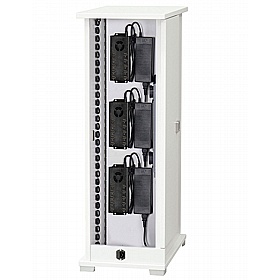 LapCabby Lyte 30H Single Door Tablet Charging and Storage Cabinet - Education