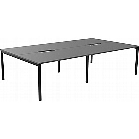 SmartLine 4 Person Back to Back Bench Office Desking