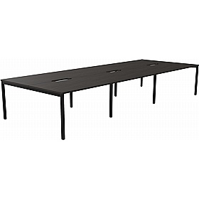 SmartLine 6 Person Back to Back Bench Office Desking - Office Furniture