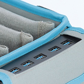 LapCabby GO2 Mini Mobile and Tablet Charging and Storage Bag - Education