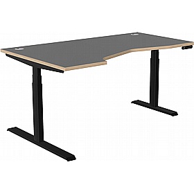 SmartLine Pro Ergonomic Corner Sit Stand Office Desks
