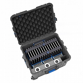 LapCabby GO 15 Tablet USB Charging and Storage Case