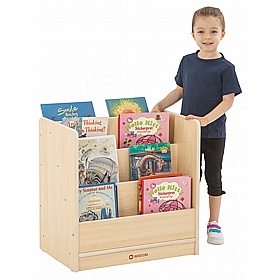 Bright Beginnings Double Sided Nursery and Library Bookcase - Education