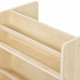 Bright Beginnings Double Sided Nursery and Library Bookcase - Education