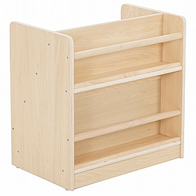 Bright Beginnings Double Sided Nursery and Library Bookcase - Education