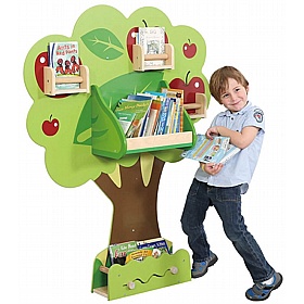 Bright Beginnings Apple Tree Nursery and Library Bookcase