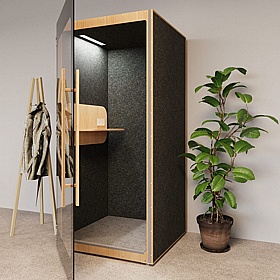 Hide Acoustic Office Phone Booths