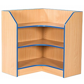Folio Premium Library Internal Corner Bookcase - Education