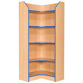 Folio Premium Library Internal Corner Bookcase