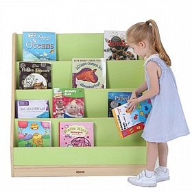 Wisdom Pastel 4 Tier Nursery and Library Bookcase - Education