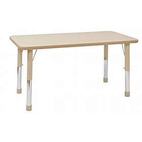 Wisdom Elegant Height Adjustable Rectangular Tables