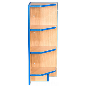 Folio Premium Library Flat Top External Corner Bookcase - Education