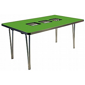 Gopak Folding Tables with Storage Tub Inserts (Tubs Included)