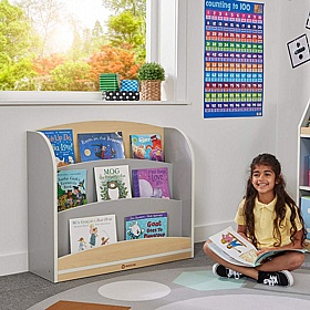 Modern Thrifty 3 Tier Nursery and Library Bookcase - Education