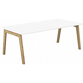 Foresta Scandi Rectangular Breakout and Meeting Tables - Office Furniture