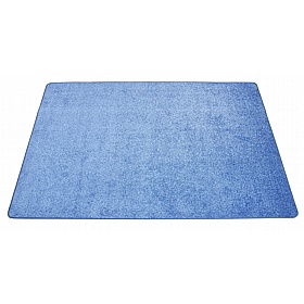 Solid Rectangular Placement Carpet - Education