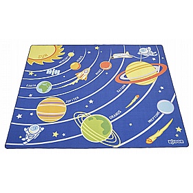 Solar System Rectangular Learning Carpet - Education