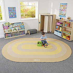 Runaway Oval Placement Carpet