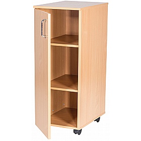 EduStore Narrow Single Door Mobile Cupboards