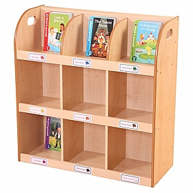 Easy Reading Book Display and Storage Unit - Education