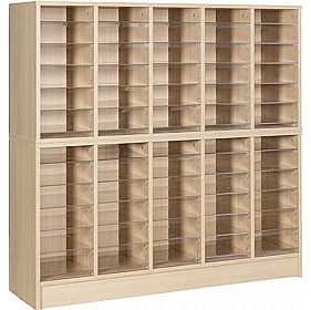 EduStore XL Capacity Freestanding Pigeonhole Unit