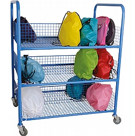 Lunchbox Double Sided Mobile Trolley