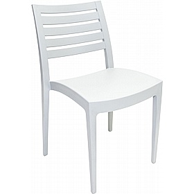 Fresco Polypropylene Breakout and Canteen Chairs - Office Furniture