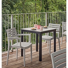 Fresco Polypropylene Breakout and Canteen Chairs - Office Furniture