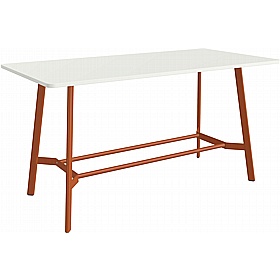 Minimus Curve Rectangular High Breakout and Meeting Tables - Office Furniture