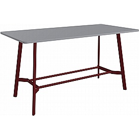Minimus Curve Rectangular High Breakout and Meeting Tables - Office Furniture