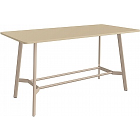 Minimus Curve Rectangular High Breakout and Meeting Tables - Office Furniture
