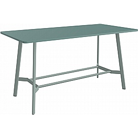 Minimus Curve Rectangular High Breakout and Meeting Tables - Office Furniture