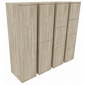 Unified Wooden Office Lockers - Office Furniture