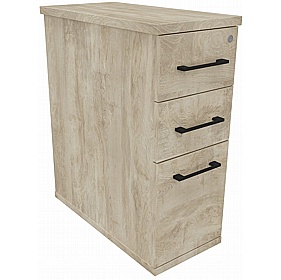 Unified Narrow Desk High Pedestals