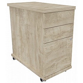 Unified Flush Tall Narrow Under Desk Mobile Pedestals