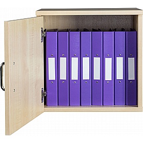 EduStore Wall Mounted 5 File Storage Cupboard