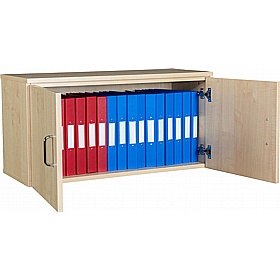 EduStore Wall Mounted 10 File Horizontal Storage Cupboard