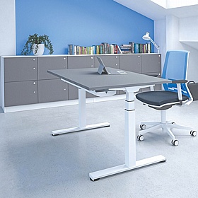 Unified Duo 4 Person Wooden Office Lockers - Office Furniture