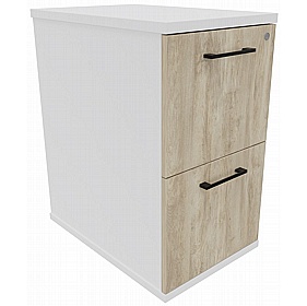 Unified Duo Desk High Pedestals - Office Furniture