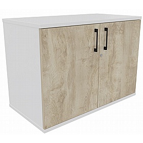 Unified Duo Large Volume Double Door Office Cupboards - Office Furniture