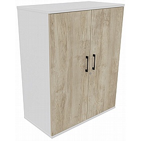 Unified Duo Large Volume Double Door Office Cupboards - Office Furniture