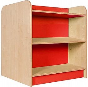 KubbyClass Double Sided Library Bookcases Island with Centre Seat Bundle - Education