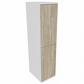 Unified Duo Wooden Office Lockers - Office Furniture