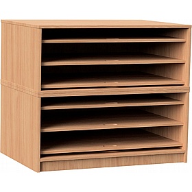 EduStore Static Sliding A1 Paper and Art School Storage