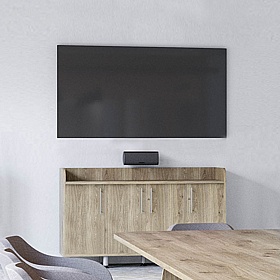 Unified Deluxe Boardroom 4 Door Credenza Storage Unit