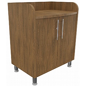 Unified Deluxe Boardroom 2 Door Compact Credenza Storage Unit - Office Furniture