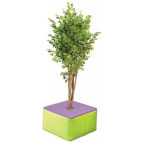 KubbyClass Library Acorn Island Square Tree Seat - Education